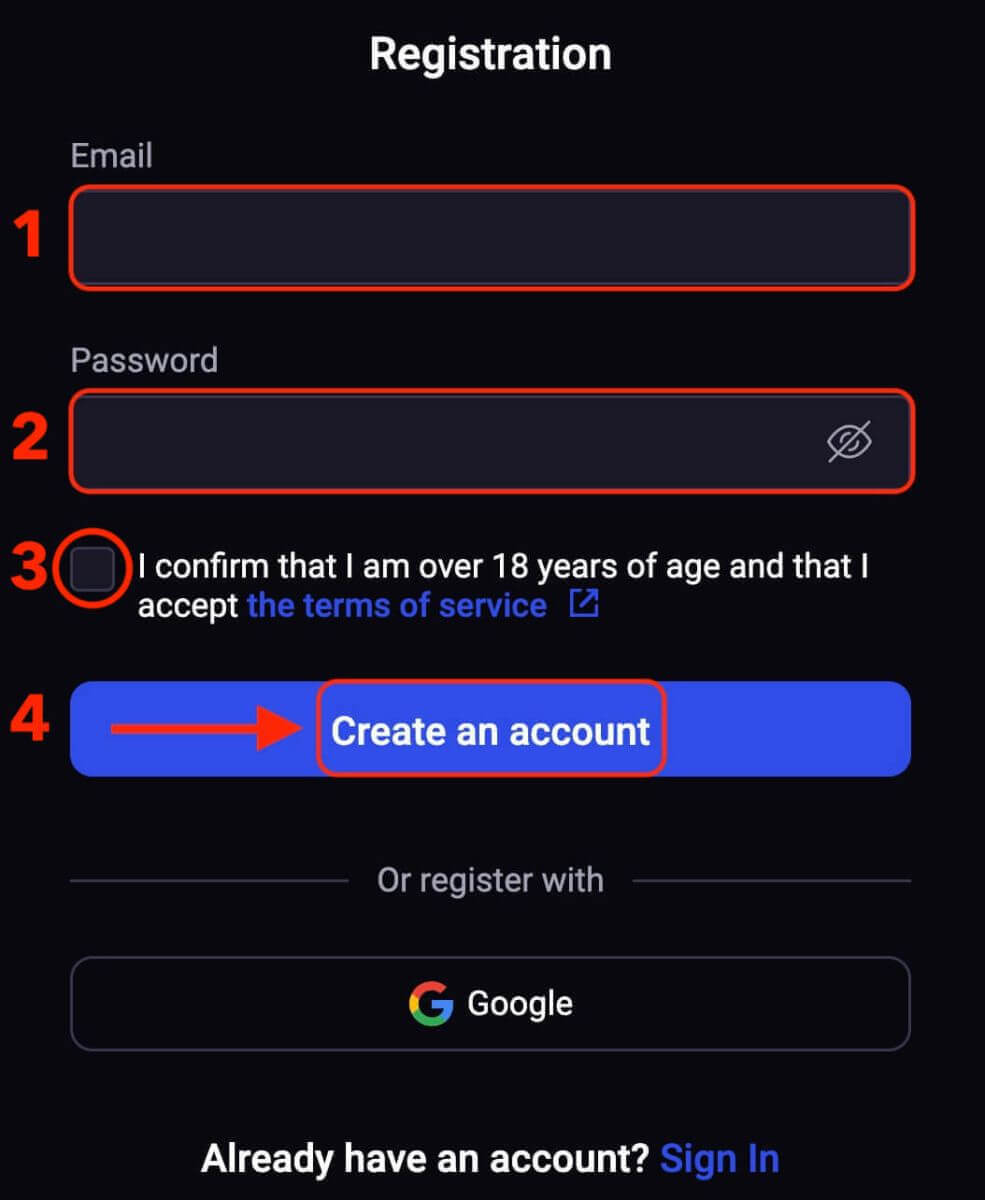 Binolla Sign up: How to Register and Open Trading account