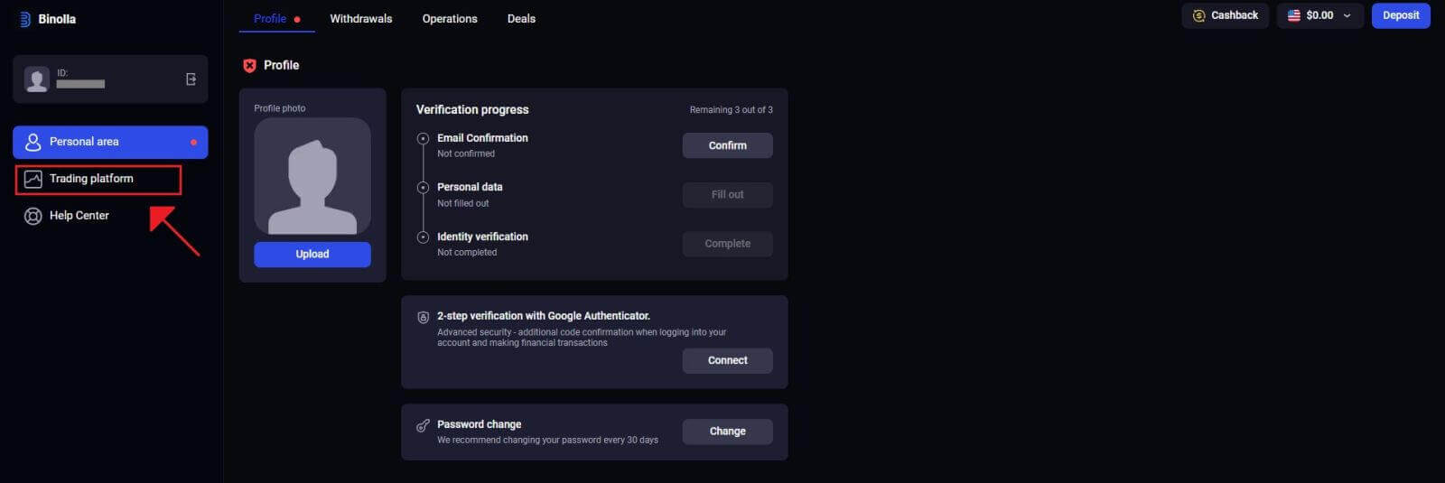 როგორ შევიდეთ და დავიწყოთ ორობითი ვარიანტების ვაჭრობა Binolla- ში როგორ შევიდეთ და დავიწყოთ ორობითი ვარიანტების ვაჭრობა Binolla- ში
