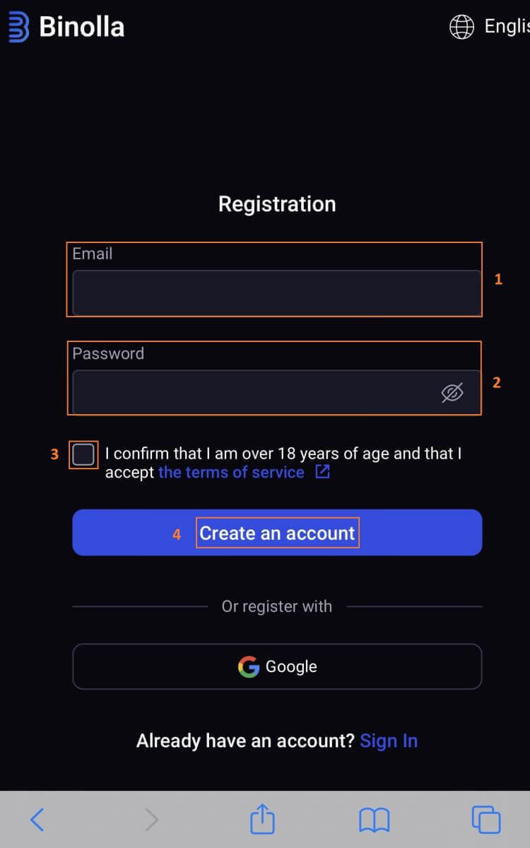 How to Open a Demo Account on Binolla How to Open a Demo Account on Binolla