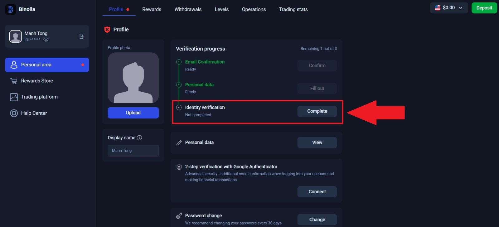 Como verificar sua conta Binolla em 2026: guia KYC passo a passo, documentos e prazo de aprovação
